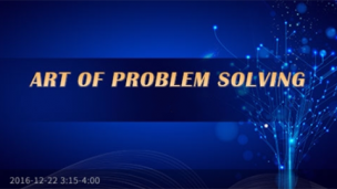ART of Problem Solving